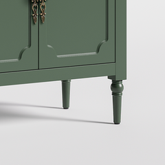 Wholesale Console Cabinet, 58'' Mid Century Modern Pantry Cabinet