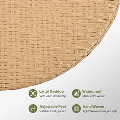 Wholesale 7-Piece All-Weather Rattan Patio Sofa Set with Cushions