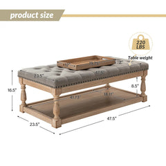 Wholesale Jordan Upholstered Storage Ottoman