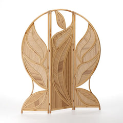 Wholesale 3 Panel Folding Rattan Room Divider, Unique & Pre-assembled