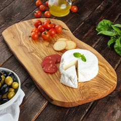 Wholesale Irregular Olive Wood Cutting Board – Rustic Handmade Style