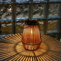 Wholesale Solar Rattan Lantern