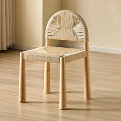 Wholesale Natural Wood Woven Outdoor Dining Chair