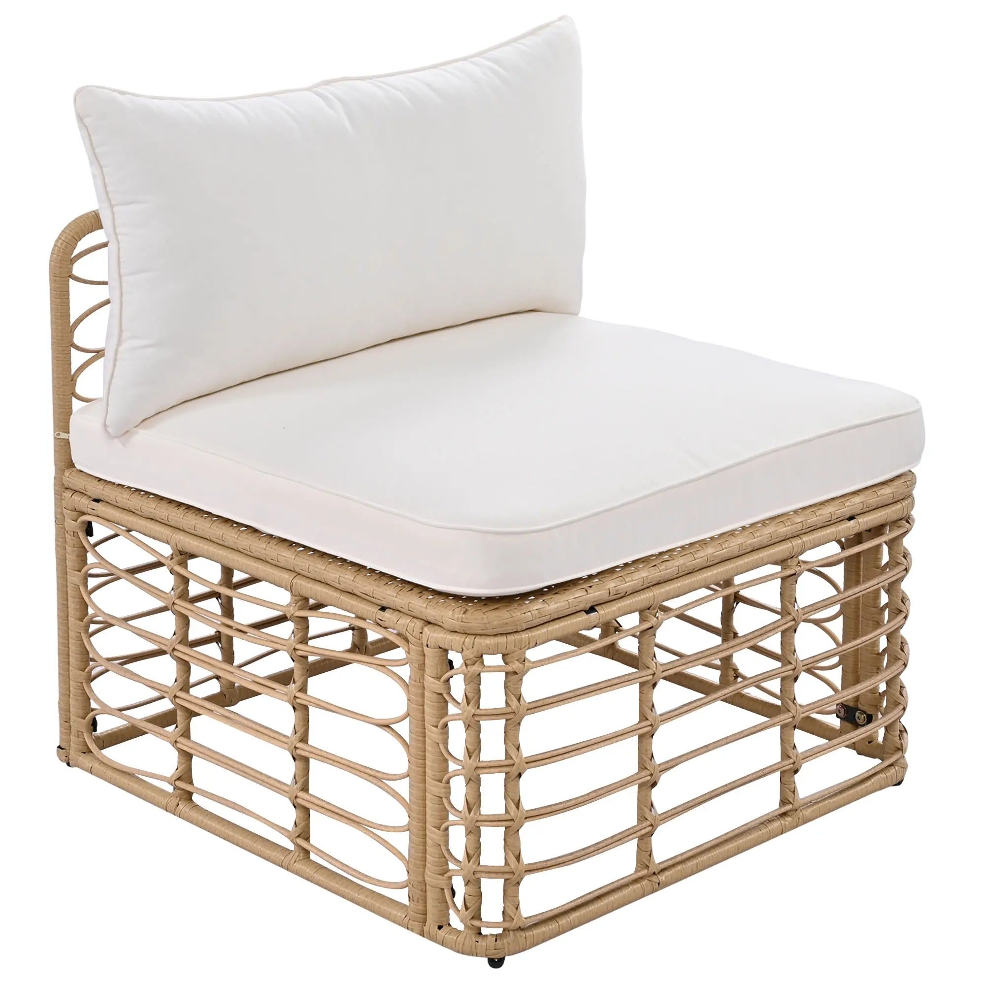 Wholesale 7-Piece All-Weather Rattan Patio Sofa Set with Cushions