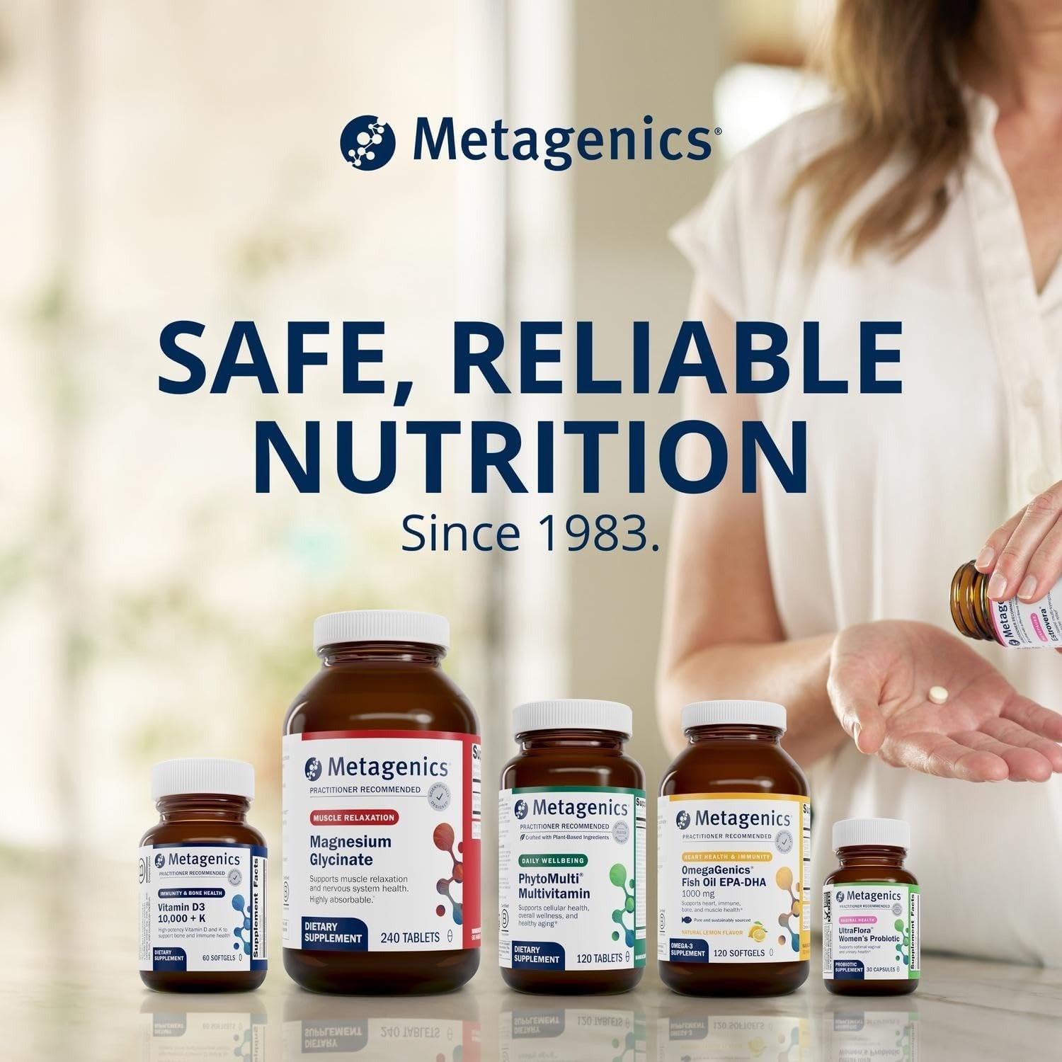 Metagenics UltraFlora Spectrum - Digestive & Immune Health Supplement* - Daily Probiotic - Non-GMO & Gluten-Free - 60 Capsules