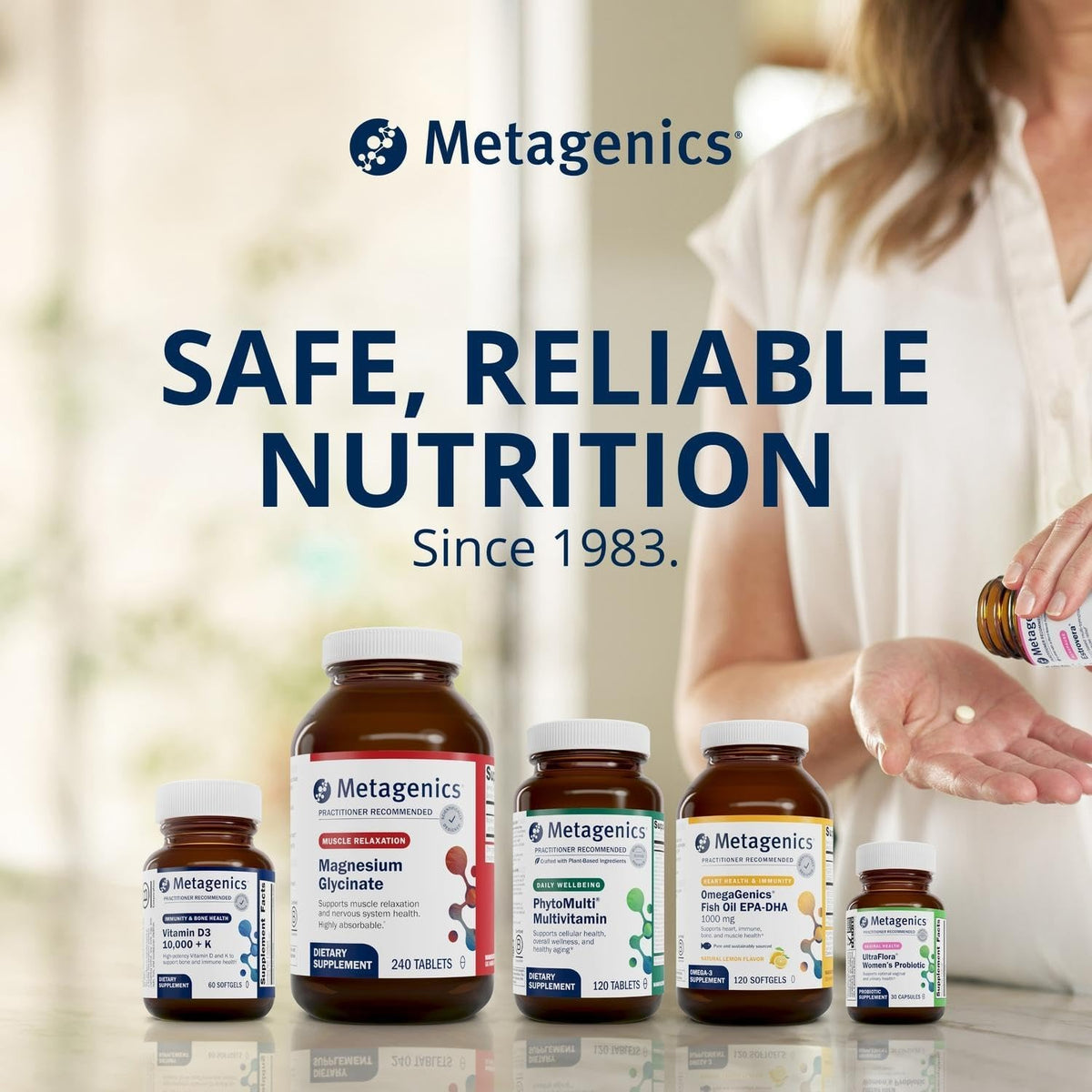 Metagenics UltraFlora Spectrum - Digestive & Immune Health Supplement* - Daily Probiotic - Non-GMO & Gluten-Free - 60 Capsules