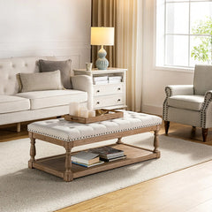 Wholesale Jordan Upholstered Storage Ottoman