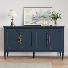 Wholesale Console Cabinet, 58'' Mid Century Modern Pantry Cabinet