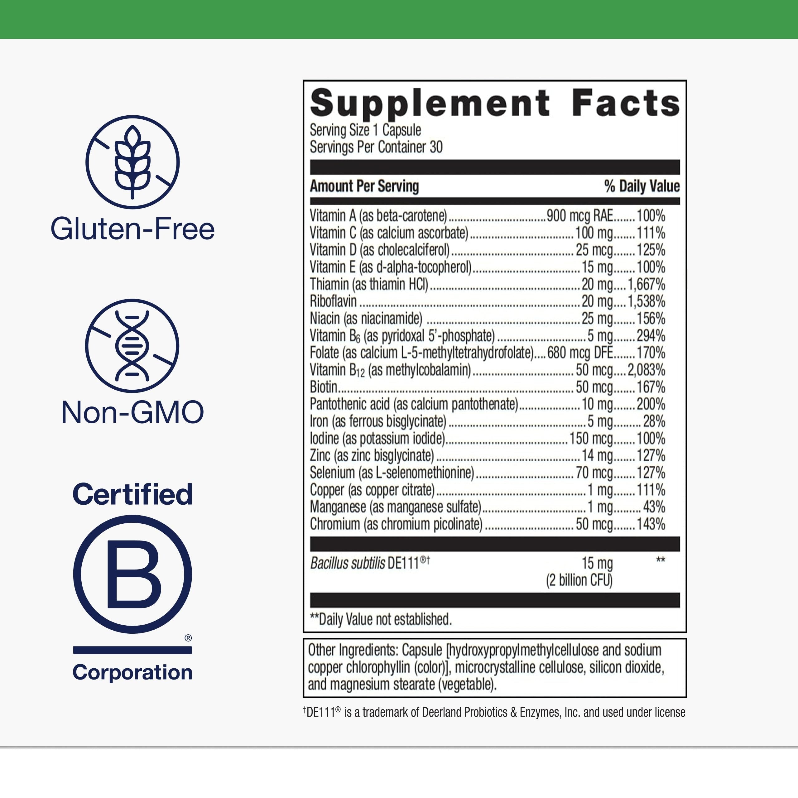 Metagenics UltraFlora Spectrum - Digestive & Immune Health Supplement* - Daily Probiotic - Non-GMO & Gluten-Free - 60 Capsules